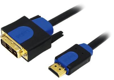 CABLE HDMI-M A DVI-M 3M LOGILINK