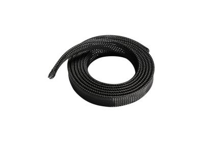 ORGANIZADOR DE CABLE POLIESTER 20MM AISENS 1M NEGRO