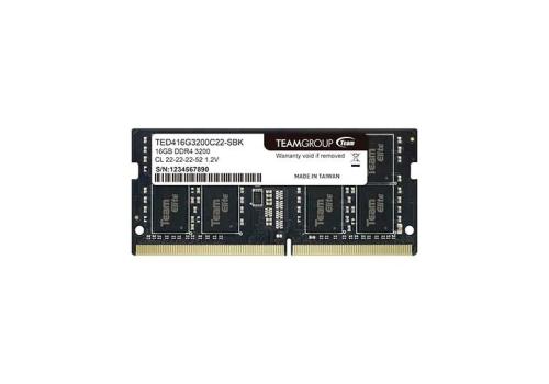 MODULO MEMORIA RAM S/O DDR4 16GB PC3200 TEAMGROUP ELITE