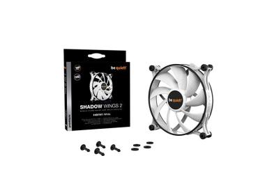 VENTILADOR 140X140 BE QUIET SHADOW WINGS 2 PWM WHITE