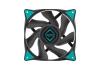 VENTILADOR 120X120 ICEBERG-THERMAL ICEGALE XTRA BLACK 3P