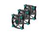 VENTILADOR 120X120 ICEBERG-THERMAL ICEGALE XTRA BLACK 3P