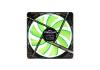 VENTILADOR 120X120 NOX COOLFAN 120 LED VERDE