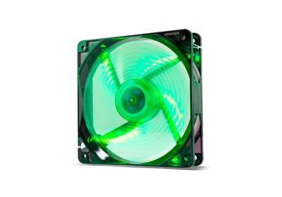 VENTILADOR 120X120 NOX COOLFAN 120 LED VERDE