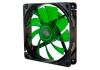 VENTILADOR 120X120 NOX COOLFAN 120 LED VERDE