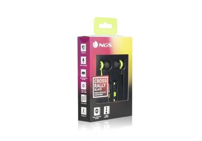 AURICULARES MICRO NGS CROSS RALLY NEGRO