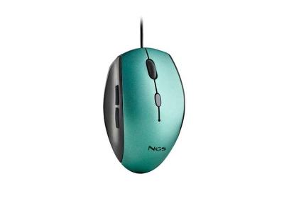 RATON OPTICO NGS MOTH ICE WIRED ERGONOMIC SILENT