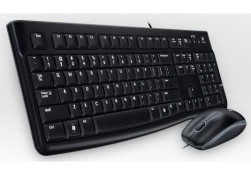 TECLADO+RATÓN LOGITECH MK120 NEGRO