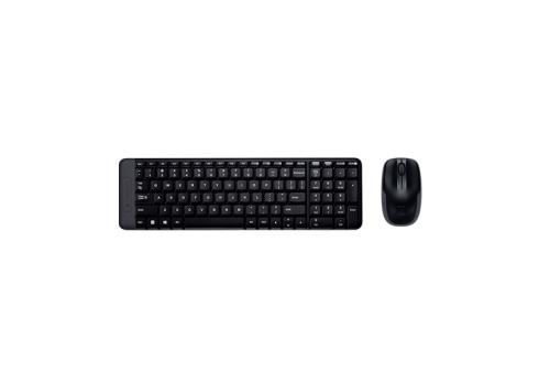 TECLADO+RATÓN LOGITECH MK220 WIRELESS NEGRO