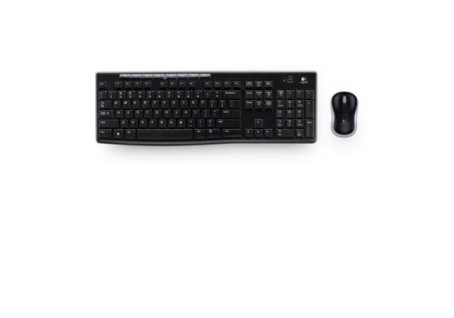 TECLADO+RATÓN LOGITECH MK270 WIRELESS NEGRO