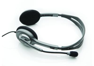 AURICULARES MICRO LOGITECH H110 PLATEADO