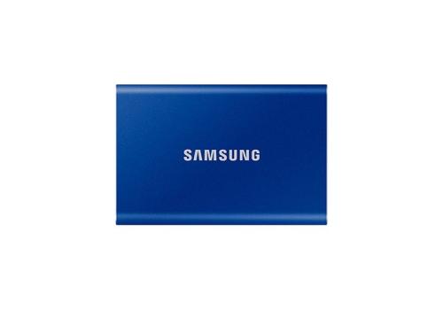 DISCO DURO SSD SAMSUNG 2TB PSSD T7 NVME EXTERNO AZUL