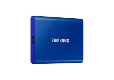 DISCO DURO SSD SAMSUNG 2TB PSSD T7 NVME EXTERNO AZUL