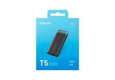 DISCO DURO SSD SAMSUNG 2TB PSSD T5 EVO NVME EXTERNO NEGRO