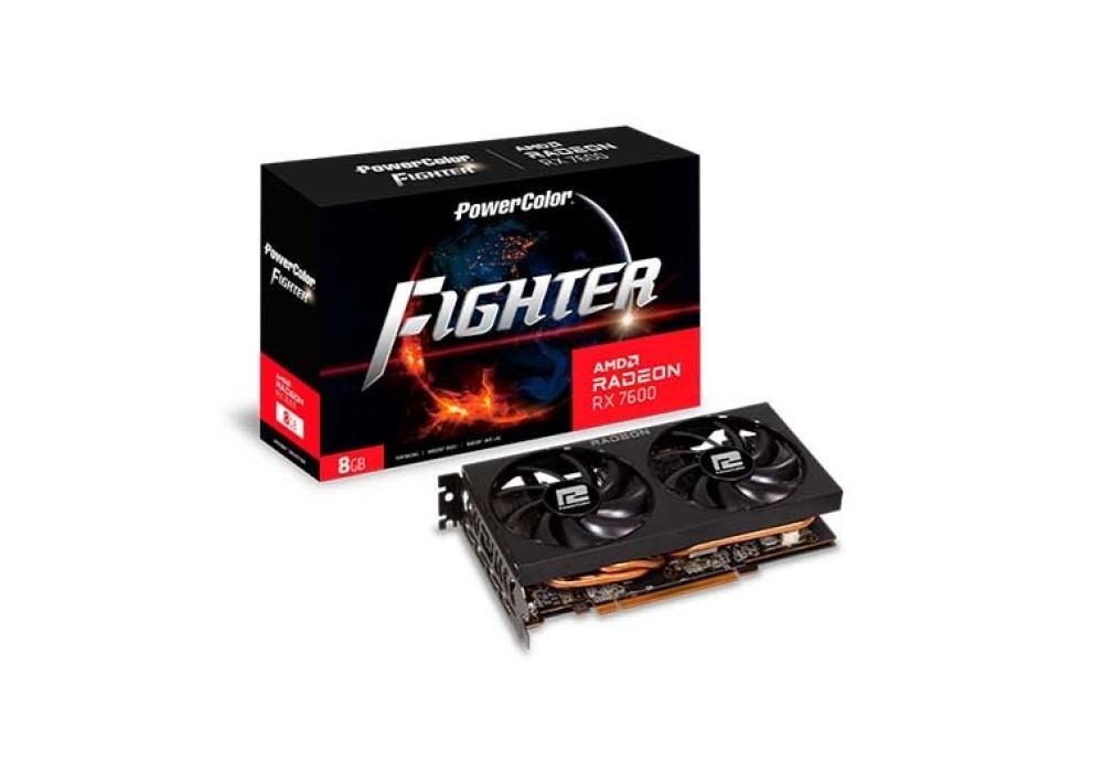 TARJETA GRÁFICA POWERCOLOR RX 7600 FIGHTER 8GB GDDR6