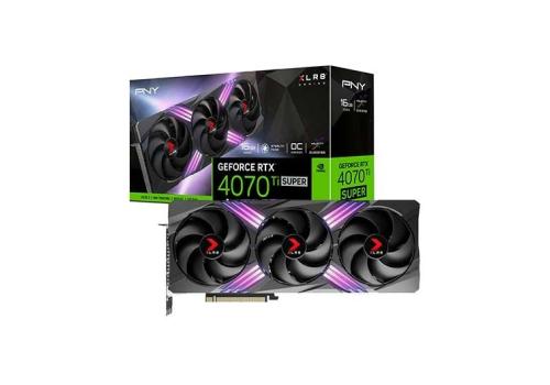 TARJETA GRÁFICA PNY RTX 4070TI SUPER 16GB XLR8 VERTO EPIC-