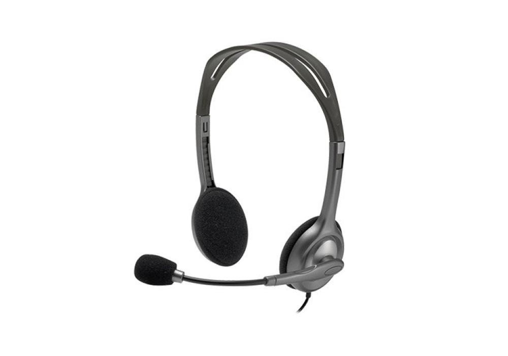 AURICULARESMICRO LOGITECH H111 PLATEADO