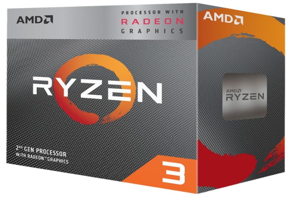 AMD RYZEN 3 3200G 3.6GHz 4MB 4 CORE AM4 BOX AMD RYZEN 3 3200G 3.6GHz 4MB 4 CORE AM4 BOX