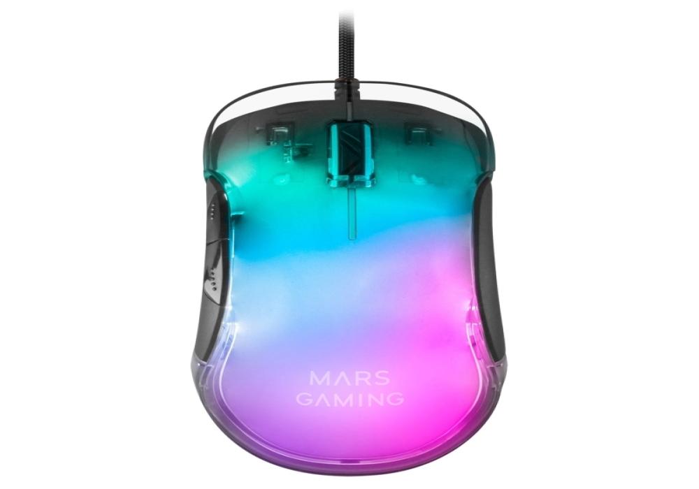 Mars Gaming Raton Gaming MMGLOW black Mars Gaming Raton Gaming MMGLOW black