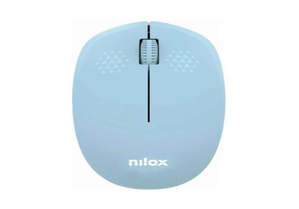 Nilox Ratón Wireless, 1000 DPI, 3 botones, Azul Nilox Ratón Wireless, 1000 DPI, 3 botones, Azul