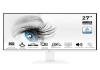 MSI MP273AW Monitor 27" IPS FHD VGA DP HDMI MM Bco