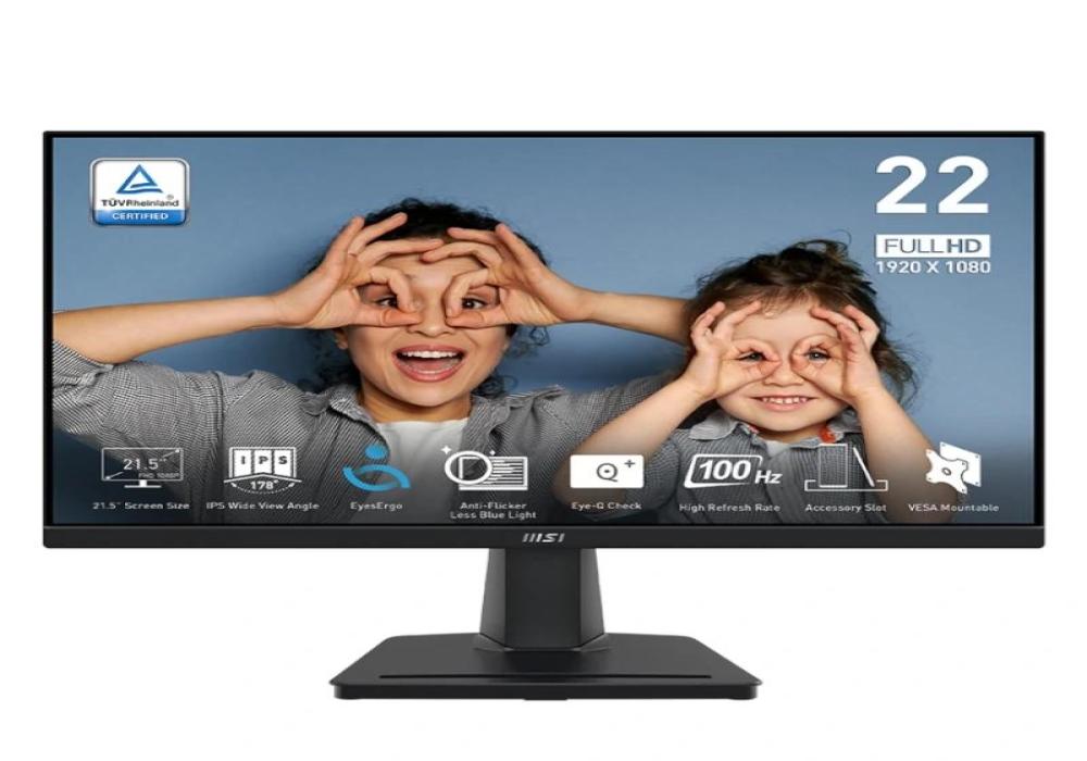 MSI MP225 Monitor 22.3" VA FHD 100hz 1ms VGA HDMI MSI MP225 Monitor 22.3" VA FHD 100hz 1ms VGA HDMI