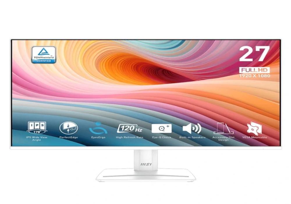 MSI MP275W E2 Monitor 27" IPS 120Hz VGA HDMI MM MSI MP275W E2 Monitor 27" IPS 120Hz VGA HDMI MM