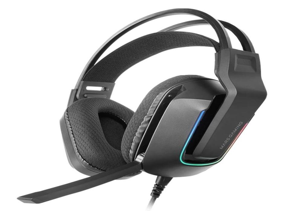 MARS GAMING AURICULARES ERGONÓMICOS FRGB, MICRO MARS GAMING AURICULARES ERGONÓMICOS FRGB, MICRO