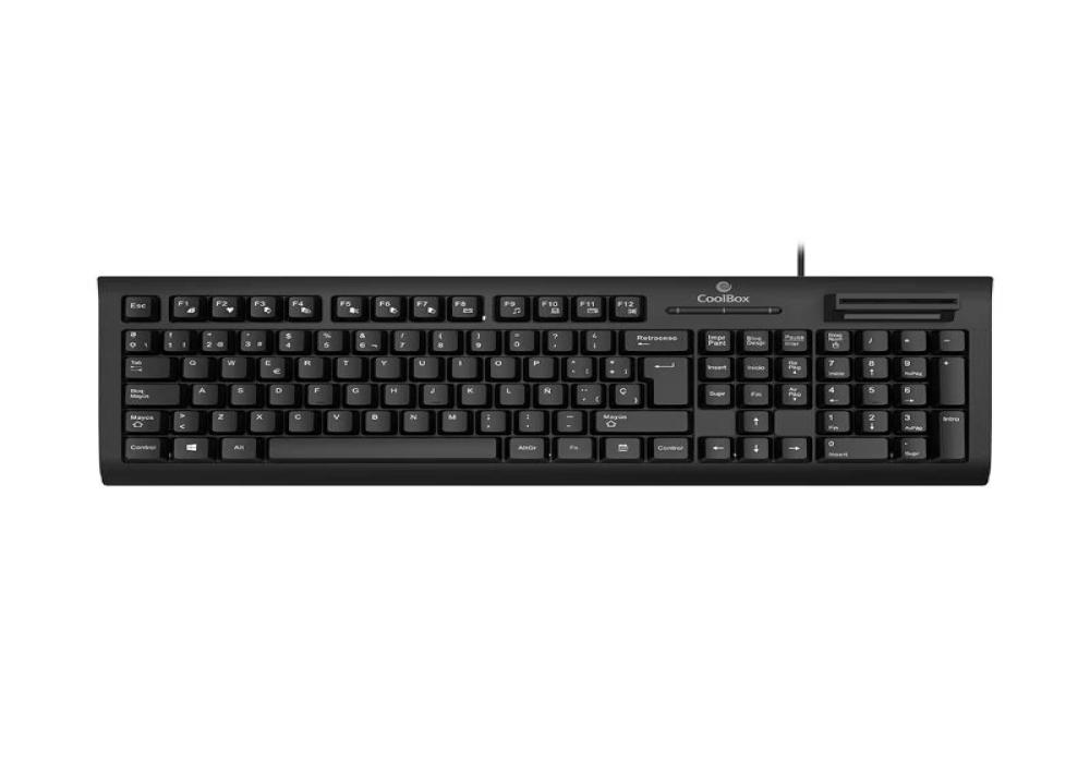Coolbox Teclado con lector DNI smartcard V4 Coolbox Teclado con lector DNI smartcard V4