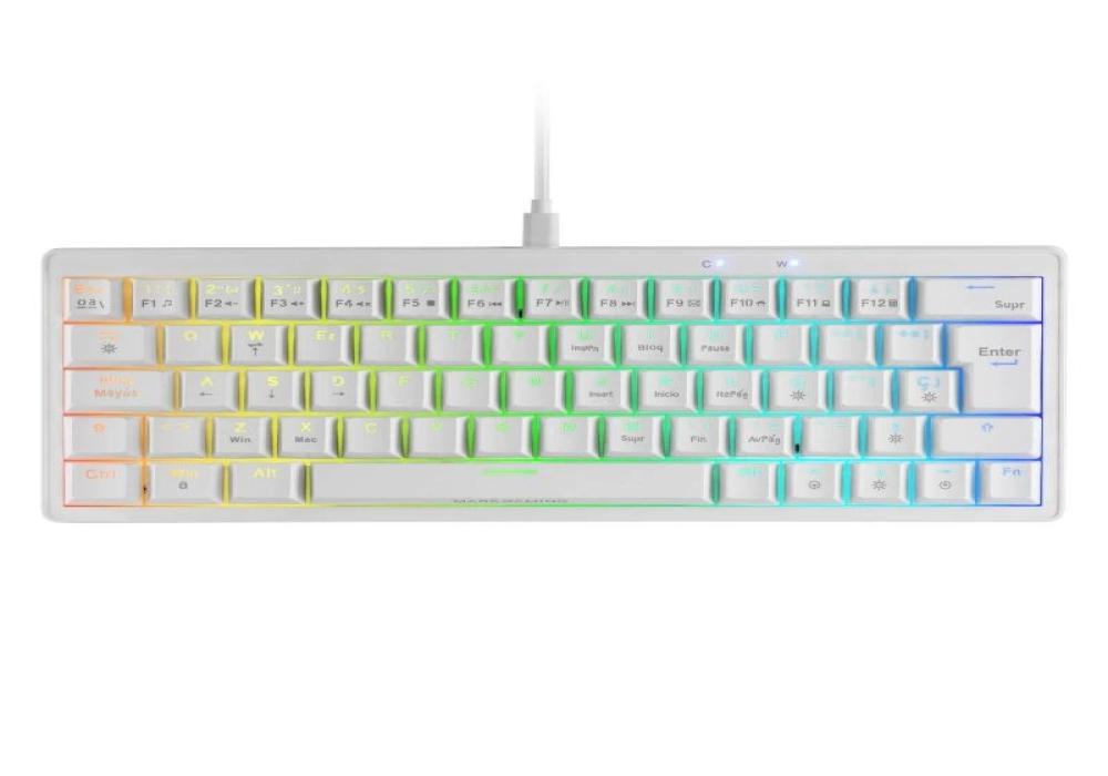MARS GAMING TECLADO MECÁNICO RGB COMPACTO 60% MARS GAMING TECLADO MECÁNICO RGB COMPACTO 60%