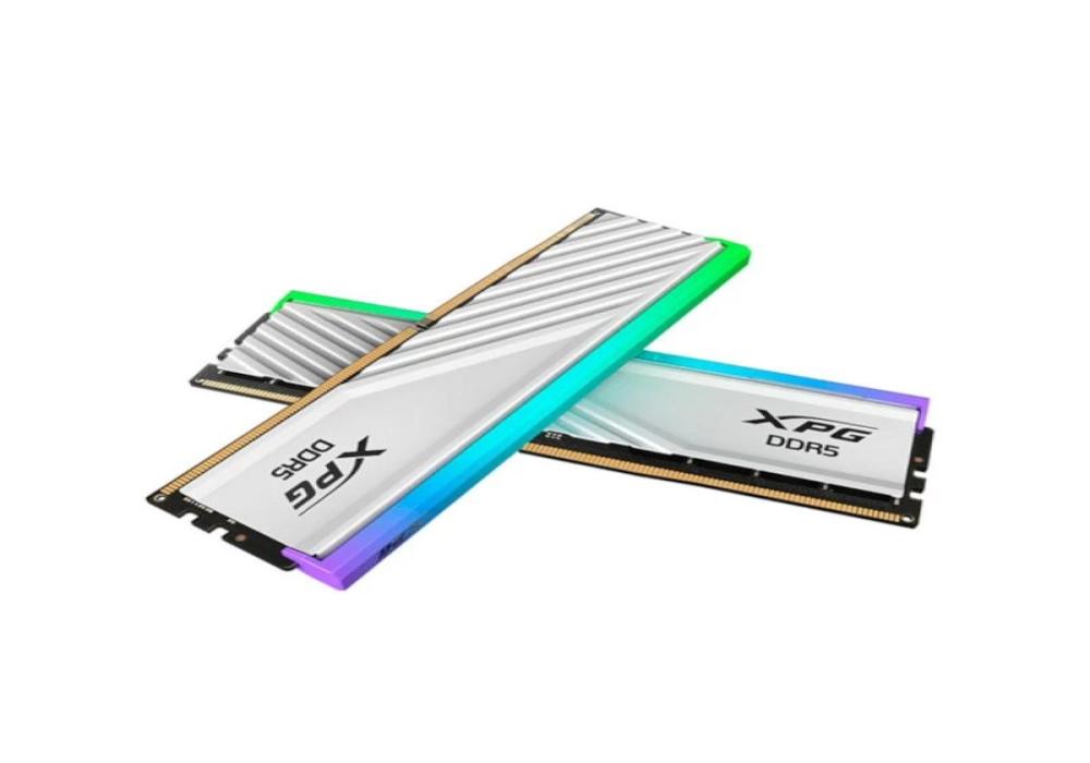 ADATA XPG Lancer DDR5 6000MHz 2x16G CL36 RGB WHITE ADATA XPG Lancer DDR5 6000MHz 2x16G CL36 RGB WHITE