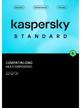 Clave Kaspersky Standard 2023 1 dispositivo 2 años + Implementación