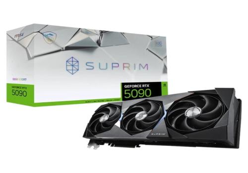 MSI VGA NVIDIA RTX 5090 32G SUPRIM SOC DDR7