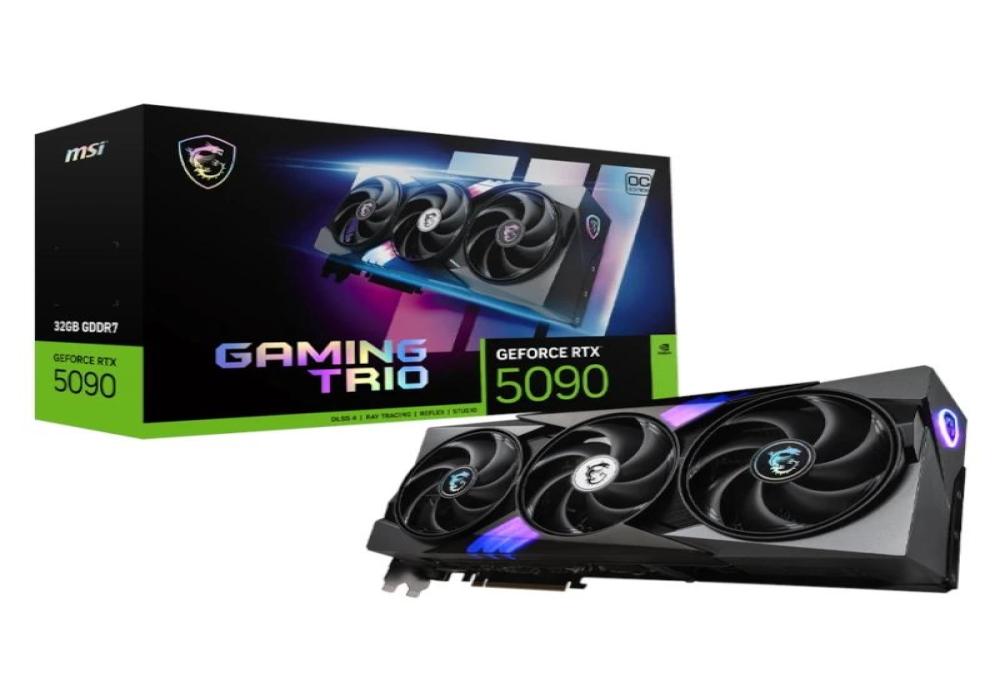 MSI VGA NVIDIA RTX 5090 32G GAMING TRIO OC DDR7 MSI VGA NVIDIA RTX 5090 32G GAMING TRIO OC DDR7
