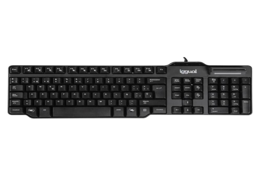 iggual Teclado con lector DNI CK-ID-DNI SMARTcard iggual Teclado con lector DNI CK-ID-DNI SMARTcard