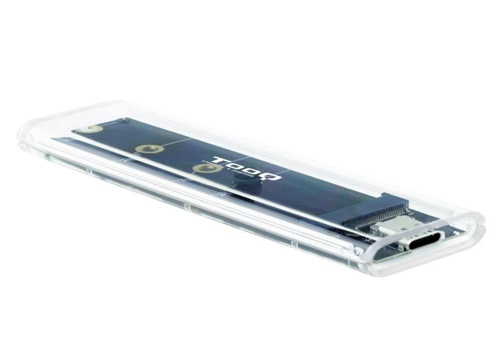 Tooq Caja Externa SSD M.2 NGFF/NVMe Transparente Tooq Caja Externa SSD M.2 NGFF/NVMe Transparente