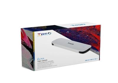 Tooq Caja Externa M.2 NGFF USB3.1 GEN1 Plata