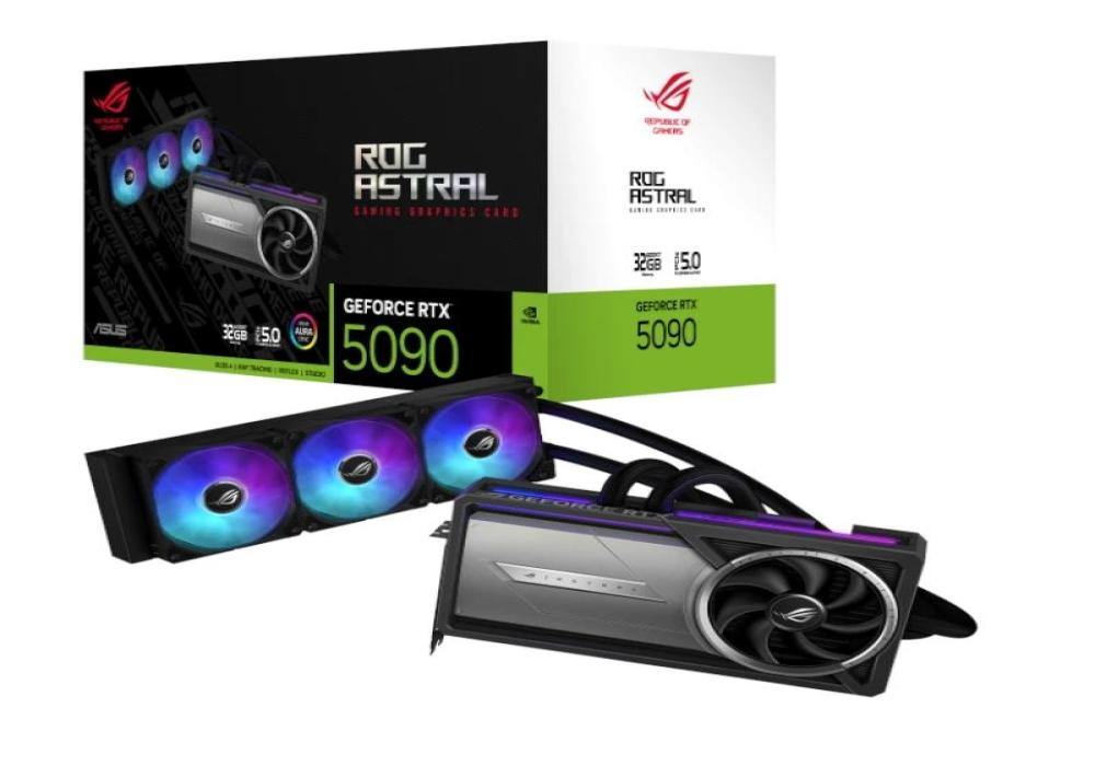ASUS VGA NVIDIA RTX 5090 ROG Astral LC 32GB DDR7 ASUS VGA NVIDIA RTX 5090 ROG Astral LC 32GB DDR7