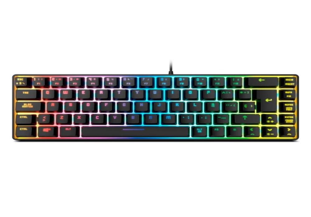 KROM KALISTA | Teclado mini RGB membrana KROM KALISTA | Teclado mini RGB membrana