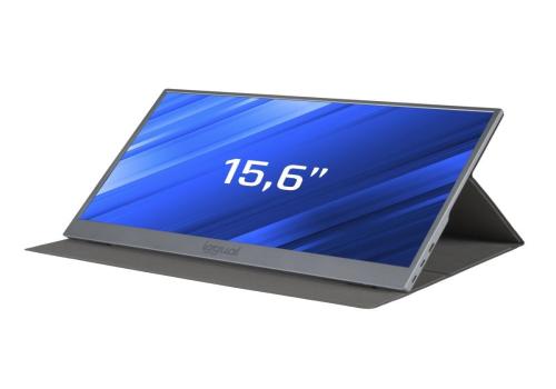 iggual Monitor portátil 15,6" IPS FHD con funda