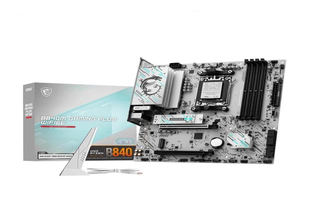 MSI Placa Base B840M GAMING PLUS WIFI6E DDR5 mATX MSI Placa Base B840M GAMING PLUS WIFI6E DDR5 mATX
