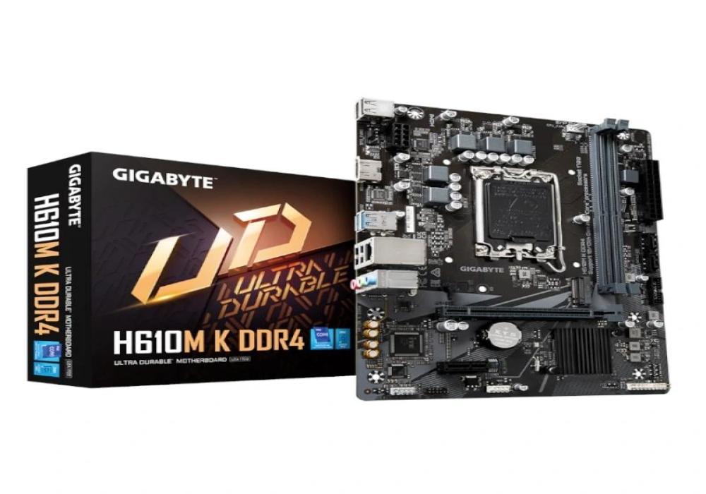 Gigabyte Placa Base H610M K DDR4 mATX 1700 Gigabyte Placa Base H610M K DDR4 mATX 1700