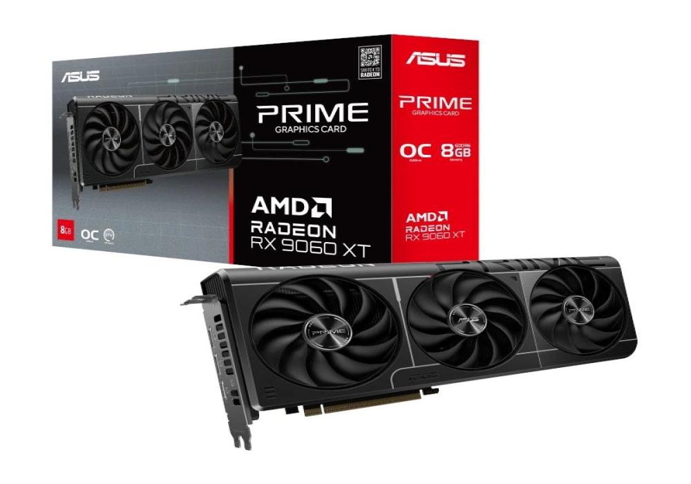 ASUS VGA AMD PRIME RX 9060XT O8G 8GB DDR6 ASUS VGA AMD PRIME RX 9060XT O8G 8GB DDR6