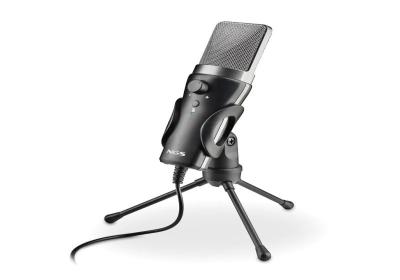 NGS Micrófono PC Usb con soporte tripode