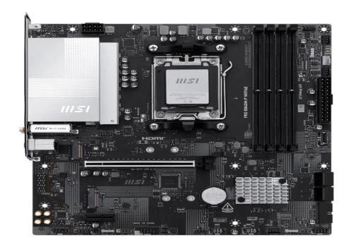 MSI Placa Base PRO B840M-P WIFI6E DDR5 mATX
