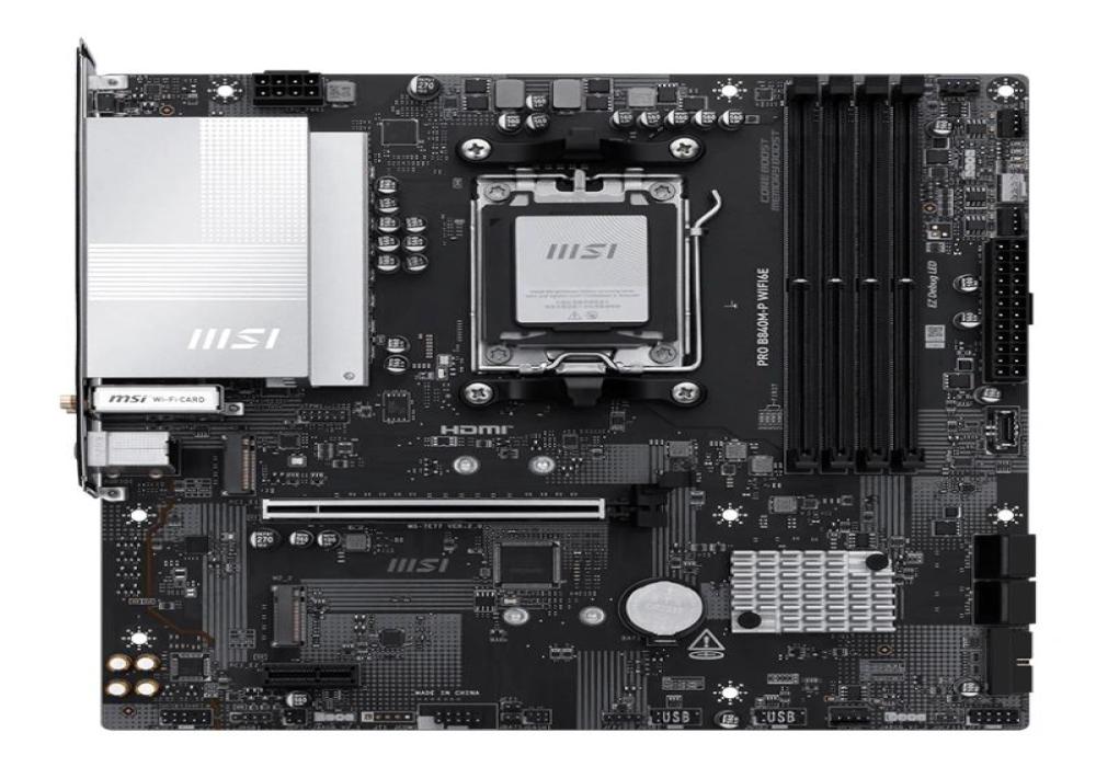 MSI Placa Base PRO B840M-P WIFI6E DDR5 mATX