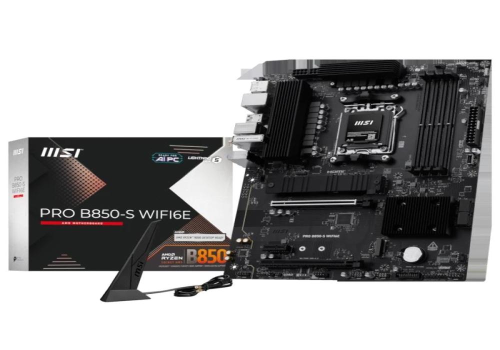 MSI Placa Base PRO B850-S WIFI6E ATX AM5