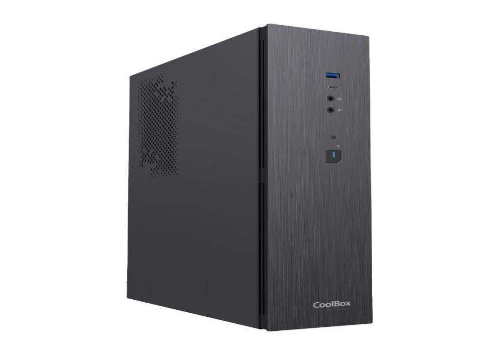 COOLBOX CAJA MICRO ATX SLIM T370 CON FTE. TBZ300 COOLBOX CAJA MICRO ATX SLIM T370 CON FTE. TBZ300