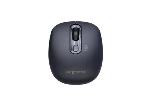 APPROX Ratón inalámbrico APPXM200 2.4GHZ Negro