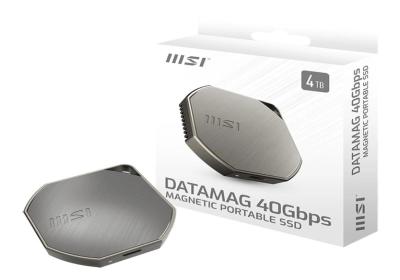 MSI SSD Externo Datamag 40Gbps 2Tb 4000MB-s USB4